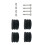 For  H2D H2S Printer Stabilizer Feet Enhanced Stability Anti-Slip Reduction for Improved Printer Performance 5