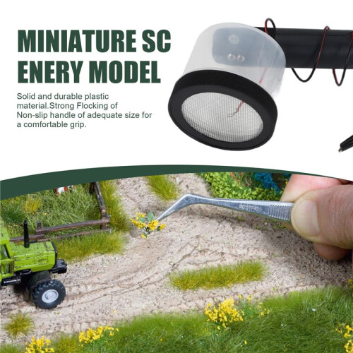 Miniature Scene Model Materia Flocking Static Grass Applicator Modeling Hobby  with Grass Planting Template Tool 2