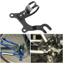 Bicycle Disc Brake Mount Adapter Frame Holder 32mm Stainless Steel Black