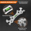 Special Wrench Tool with Horizontal Shower Faucet Installation Bathroom Multi-Function Wrench Scale Tool Kit 2Pcs 1