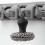 Cast Iron Cleaner Chainmail Scrubber, Upgraded Handle Cast Iron Scrubber Brush 316 Chain Mail Scrubber 5