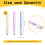 3pcs metal Pencil Lengthened Extender Holder random 7