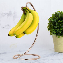 2X Banana Holder Modern Banana Hanger Tree Stand Hook for Kitchen Countertop Banana Stand,A