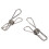 48 Pcs Stainless Steel Wire Clip, Multi-Function Clip, Utility Clip Pins Hanging Clip Office Fastener 3