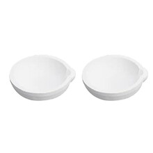 5Er-Set, 2 Stile, Keramikschalen, Quarz-Schmelzplattentopf zum Schmelzen Von Gegossenem, Veredelndem Metall, Gold und Silber, 100 G 250 G