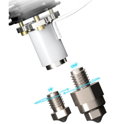 For Phaetus Rapido   Hotend PT1000 for DDG Bowden CW2 Extruder BLV Voron VzBoT Replace Dragon Hotend 2