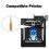 For Flashforge AD5X Hotend Nozzle Upgraded 0.25mm Hardened Steel Hotend 3D Printer Accessories 10
