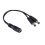 4 Pcs 5.5X2.1mm 1 to 2 M/F  Power Splitter Cable for Security CCTV Camera 4