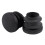 45Pcs Black Plastic Blanking End Cap Round Tube Insert Pipe Bung 16mm 3
