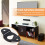 10PCS Audio Speaker Wall Mounted Iron Hanger Plate Black 4.8cm Long 2