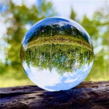 60mm Clear Acrylic Transparent contact Manipulation Juggling Gifts
