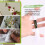 12x Bianco Anchor  Ago Cotone Ricamo Thread Floss Matasse Per Cucire 5