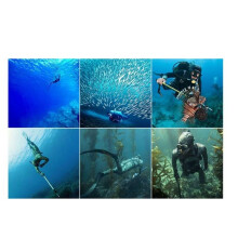 Dyksnorkelmask Scubautrustningsmasker SkyddsglasöGon för Dykning, Snorkling, Fridykning, Spjutfiske och Simning