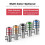 Bit Holder Keychain, 10Pcs 1/4 Hex Shank Impact Drill Bit Keychain Quick Change Connect Holder Drill Screw Adapter 5
