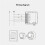 2Pcs Tuya WiFi  Curtain  Module with RF433 Remote for Roller Shutter Blinds Motor Work with Alexa Home Alice 6