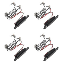 4X Magnetic Acoustic Pickup for Guitar Black