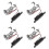 4X Chitarra per Assente Acustica Magnetica Nero. 1