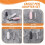 10Pcs High Precision Replacement Blade for  Joy Cutting Blades Vinyl Plotter Blades for  Joy Only 3