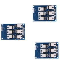 3X Controlador de Motor Sem Escova 12V-36V 500W Sem Controle Hall PWM Balanceado Placa de Motorista de Carro Uso Durável