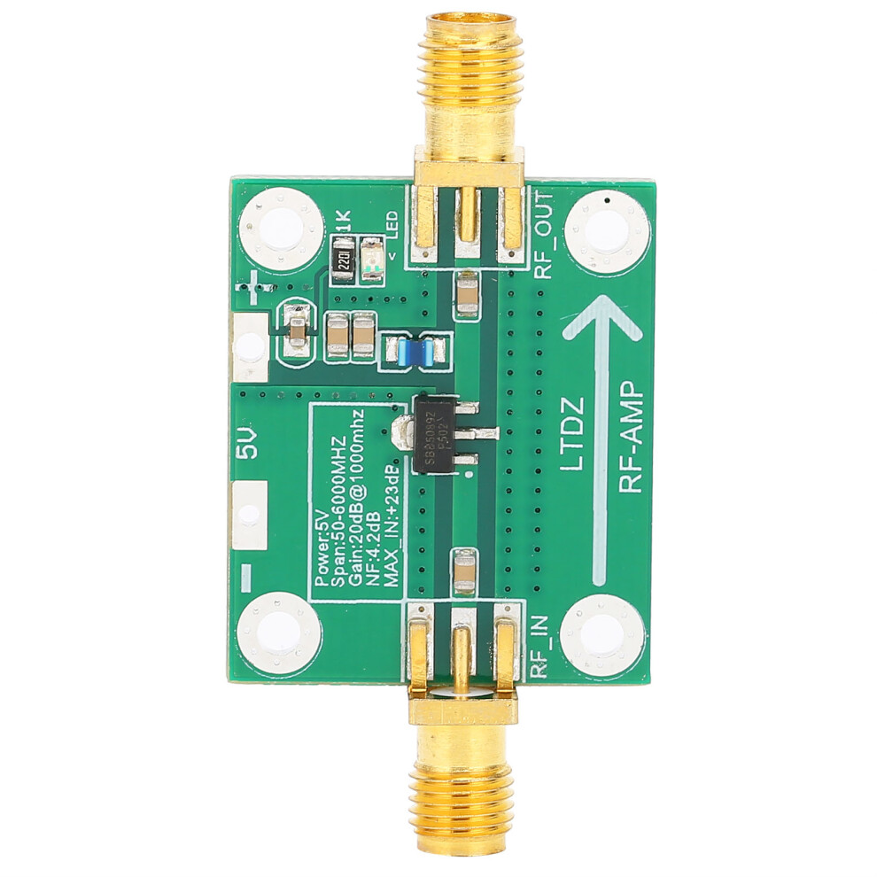 50Mhz-6000Mhz Rf Power Amplifier Module, 20Db Gain, 5V 7891388965301