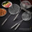 Skimmer Food Strainer Cookware Colander Frying Strainer Kitchen Strainer Baking Cooking Tools 20CM 3