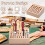 46 Holes Leather  Tool Holder, Leather Working Tool Holder,for Leather Working and Punch Tools Organizer Storage 5