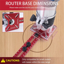 Outil de Fraisage Circulaire Multifonction en 1, Support de Rainure, Outil de Coupe et de Fraisage pour le Travail Du Bois, Outils de Perçage