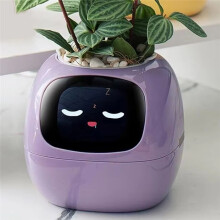 AI Pet Flowerpot Planting Robot 7 Sensors Planter Plant Temperature Display Flower Pots