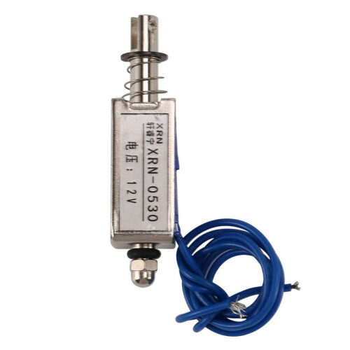 5X Solenoid Electric Solenoid Type Push / Pull 10 mm  12 V 2.1 Kg Force 2