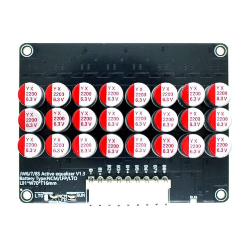 4X 8S Active Equalizer Balancer Lifepo4 Lipo LTO Battery  Equalization Capacitor BMS Board 2