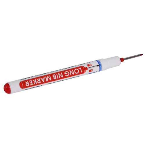 8 Multi-Purpose Deep Hole  Pens Long Nosed  Deep Drill Hole Long Nib Scriber Carpentry Colorful  Pen 2