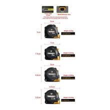 TOUGHBUILT High Precision Alloy Tape Measure Metric Auto-Lock Thickening Wear Resistant Alloy Tape Measure 8 Meter