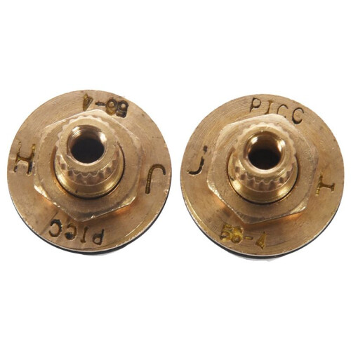 10 Pcs 1/2 Inch 20 Teeth Ceramic Tap Cartridge Disc Quarter Turn Valve Replacement Hot Cold 2