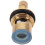 10 Pcs 1/2 Inch 20 Teeth Ceramic Tap Cartridge Disc Quarter Turn Valve Replacement Hot Cold 5