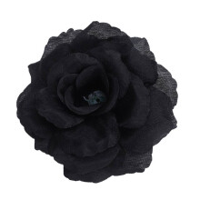 80 Pcs Black Rose Artificial Silk Flower Party Wedding House Office Garden Decor DIY