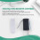 Universal Ceiling Fan Remote Control Kit 40W 6 Speed Timing Function Replacement Remote for  Ceiling Fans & Lights A 2