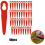 40Pcs Replacement Plastic Blades Accessories for  Polycut 2-2 FSA 45 Lawnmower Trimmer Grass Cutter 5