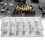 240PCS Watch Crowns Watch Waterproof Replacement Assorted Repair Tools with Box 5