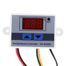 20X 220V Digital LED Temperature Controller 10A Thermostat Control Probe New