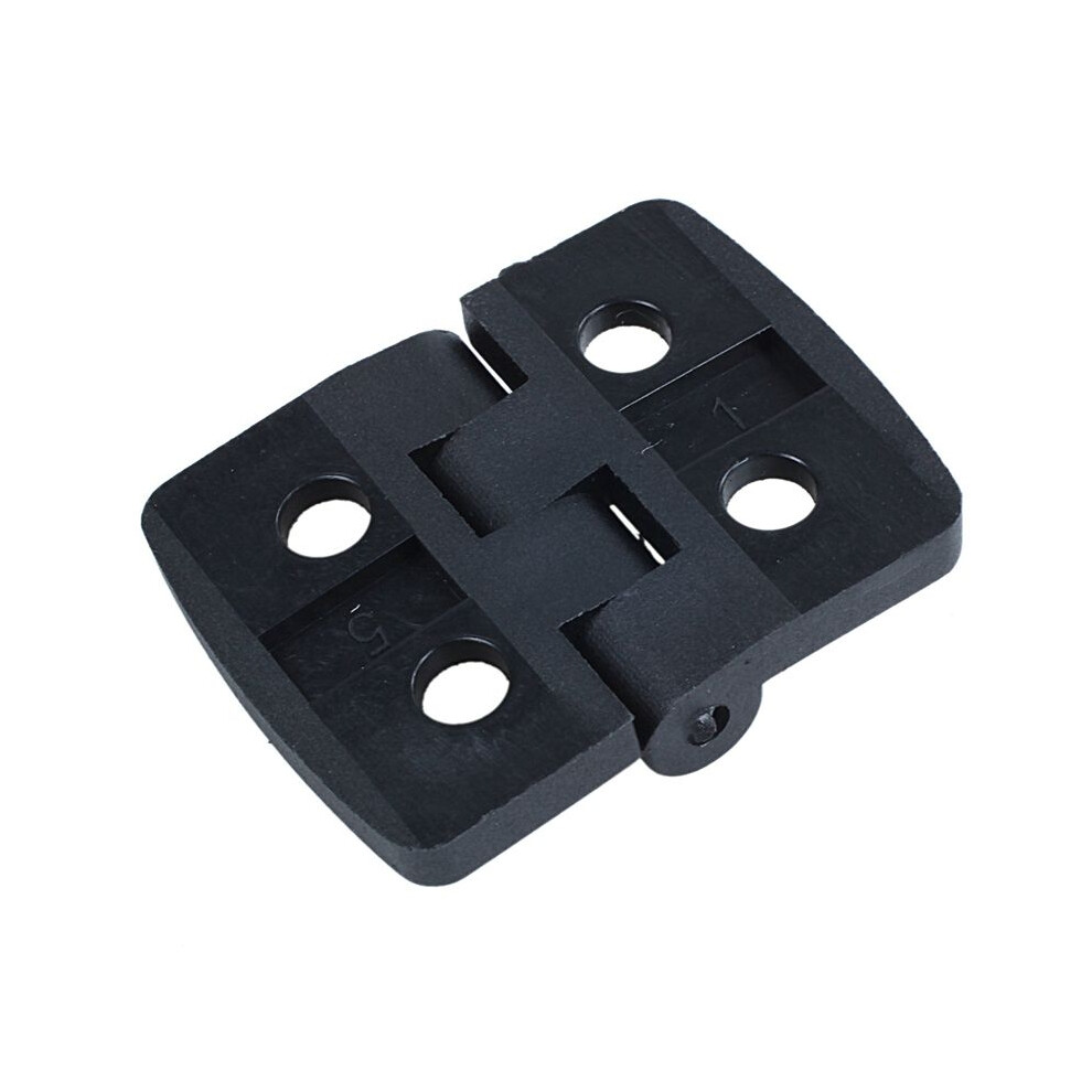 40Pcs Reinforced Black Plastic Door Hinges 40Mm X 30Mm 4711598368422