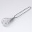 2X Spring Coil Wire Whisk Hand Mixer Blender Egg Beater Stainless Steel Tool 8
