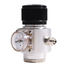 Gas Regulator Soda Keg Regulator Co2 Keg Charger 0-90PSI for Soda Maker Sparkling Water Beer Soda Bottle TR21-4 B