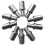 10X Diamond for Hardness Test Tester RC-3 Rockwell Hardness Test Tester Hardness Testing Tool 7