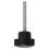 60 Pcs M6 x 50 mm Locking Star-Shaped Plastic  Male Thread Knob Grip 5