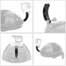2X Extension Arm Connector Mount for Helmet Chin Mount Holder Ski/Motorcycle Cycling Helmet for Hero