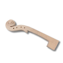 4/4 Maple Violin Neck Replacement for 4 String Full Size, Hand Carved with Precise Alignment