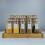 2X 3-Tier Non-Expandable Bamboo Spice Rack Step Shelf Cabinet Organizer 5