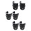 6PC Billiard Pool Table Pockets Table Accessories Space Saving Sturdy Billiard Table  Hole Pocket Billiards Supplies 3