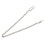 2X Retro  Vintage Taschenuhr Kette Silber 5