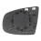 2X Right Side Rear View Mirror Side Mirror Glass Heated + Adjustment for  X5 E70 2007-2013 X6 E71 E72 2008-2014 2